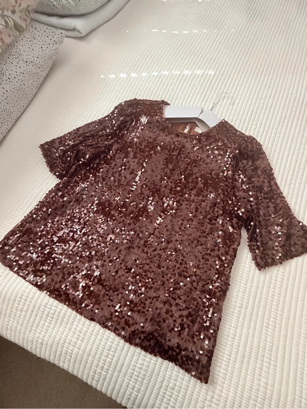 LOFT Sequin Top